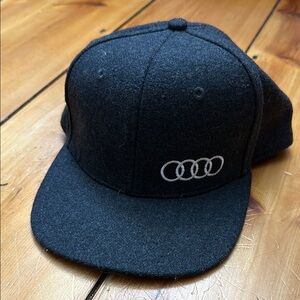 Audi Black SnapBack Cap